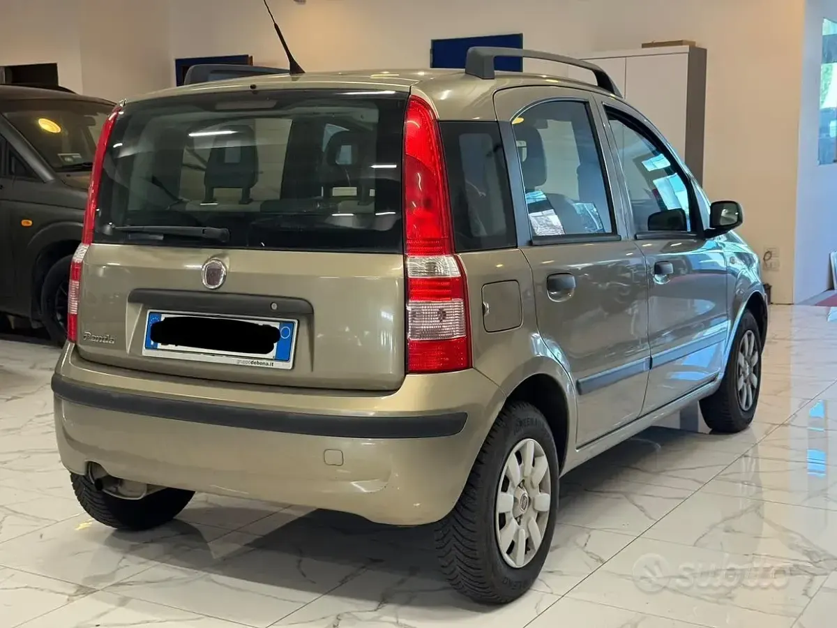 Usata Fiat Panda 60 CV (44 kW) 2008 Marrone Utilitaria
