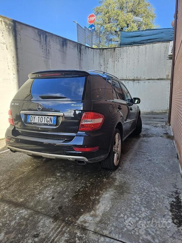Usata Mercedes ML350 190 CV (139 kW) 2009 Nero SUV