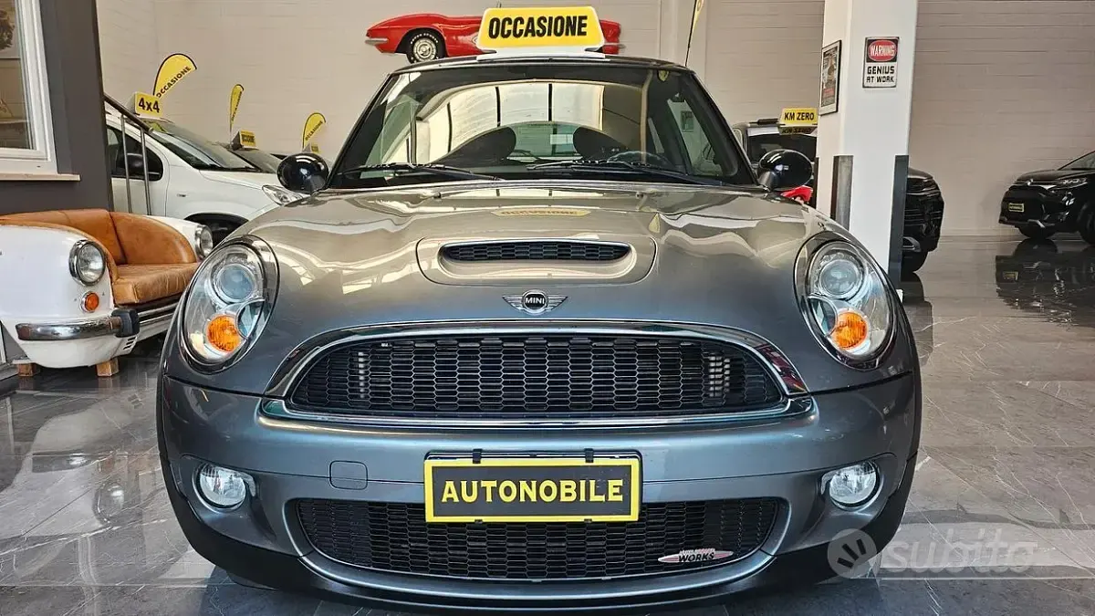 Usata Mini John Cooper Works Coupé 211 CV (155 kW) 2008 Grigio Coupé