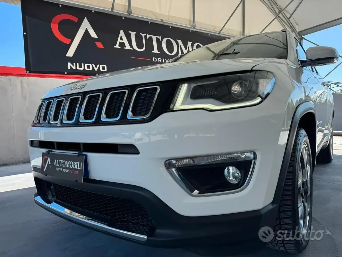 Usata Jeep Compass Limited 120 CV (88 kW) 2019 Bianco SUV