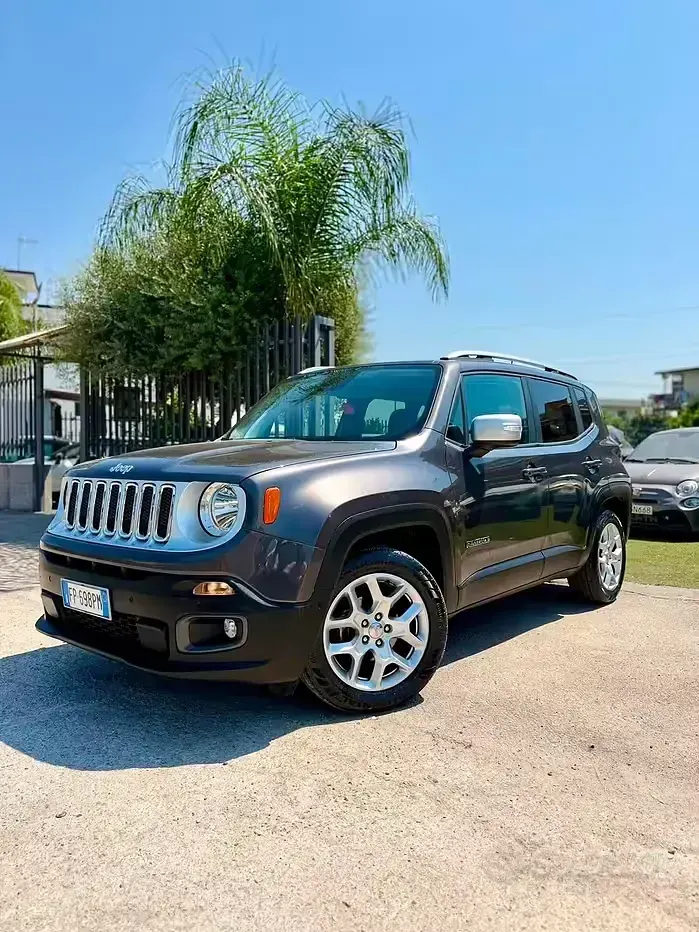 Usata Jeep Renegade Limited 140 CV (102 kW) 2018 Grigio SUV