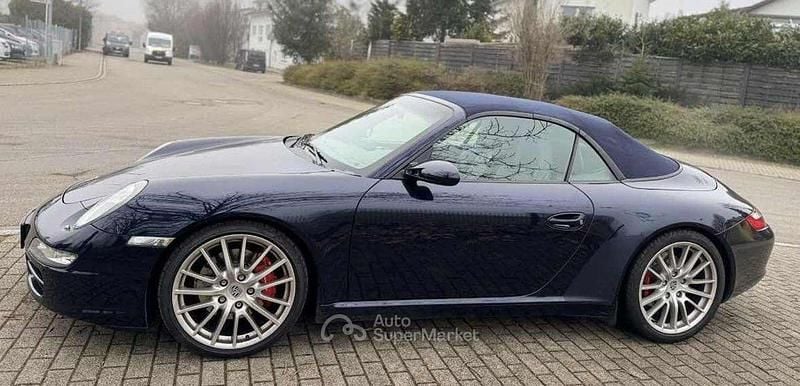 Usata Porsche 911 355 CV (261 kW) 2006 Blu Cabrio