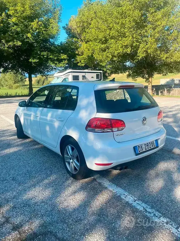 Usata VW Golf VI 110 CV (80 kW) 2009 Grigio Berlina
