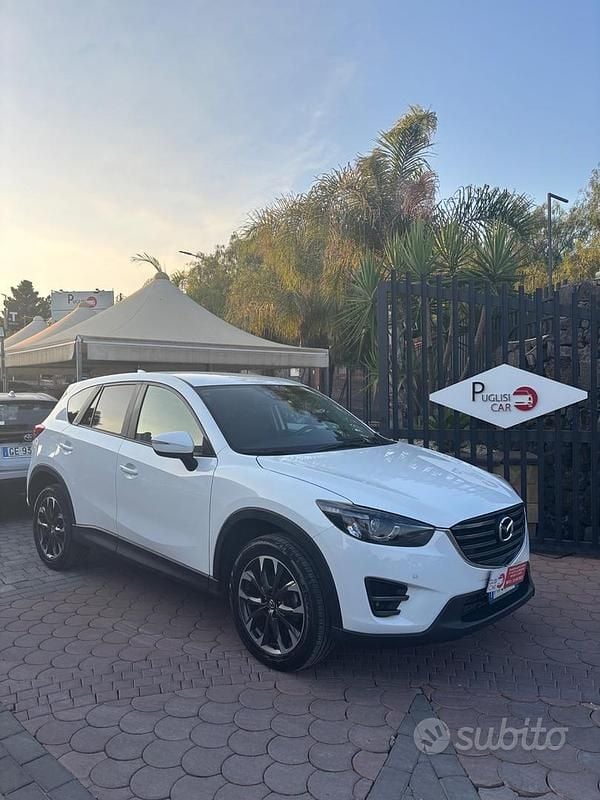 Bianco Usata 2017 Mazda CX-5 Exceed SUV | 12.990 € (Ottimo prezzo) - Immagine 1/4
