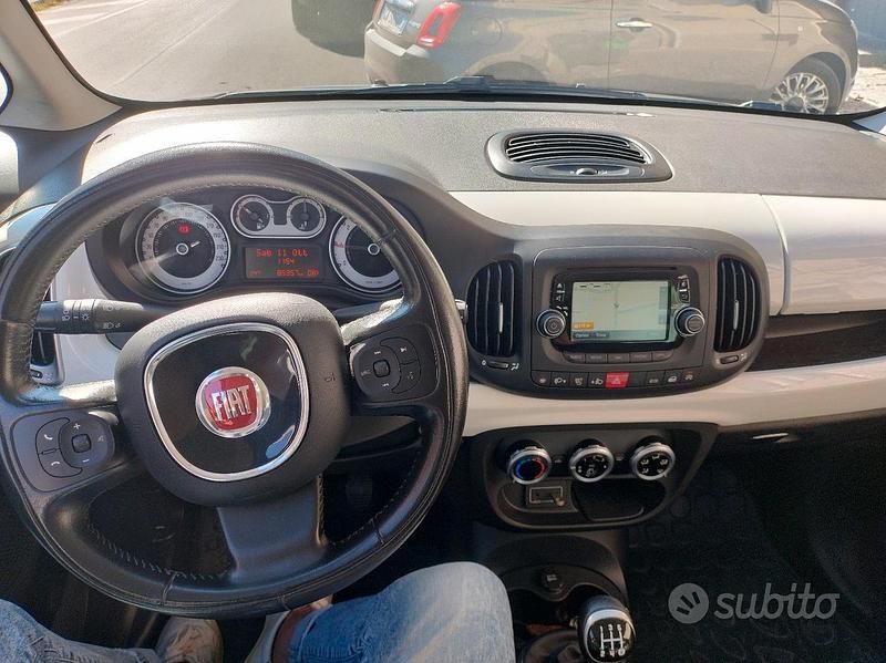 Usata Fiat 500L 95 CV (69 kW) 2017 Nero Monovolume