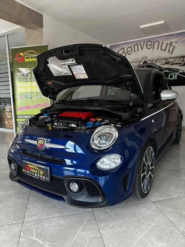 Usata Abarth 595 Turismo 165 CV (121 kW) 2017 Blu Utilitaria