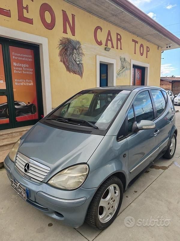 Usata Mercedes A170 95 CV (69 kW) 2004 Blu Berlina