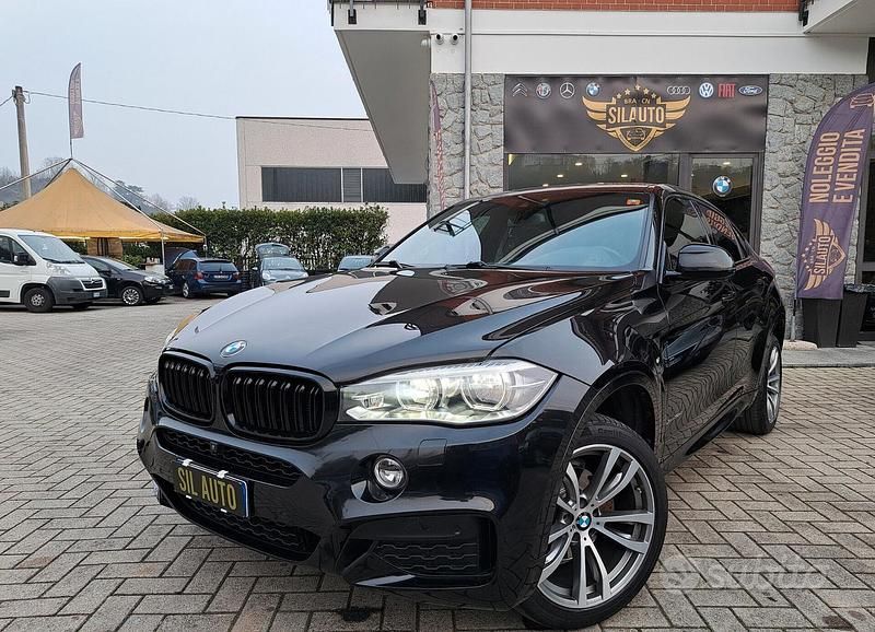 Nero Usata 2018 BMW X6 Efficient Dynamics SUV | 39.950 € (Molto cara) - Immagine 1/4