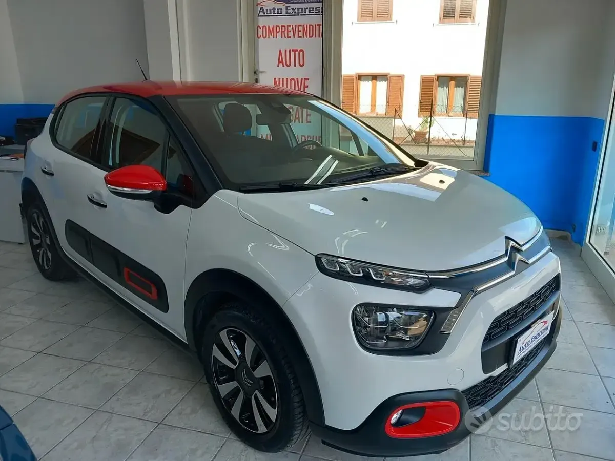 Usata Citroën C3 83 CV (61 kW) 2019 Bianco Utilitaria