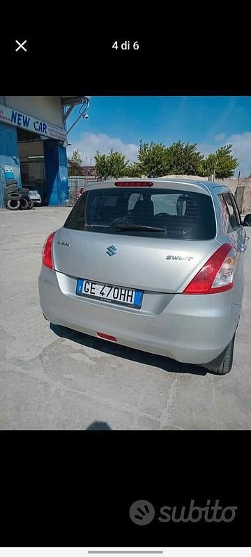 Begagnad Suzuki Swift 75 HK (55 kW) 2013 Grå Halvkombi
