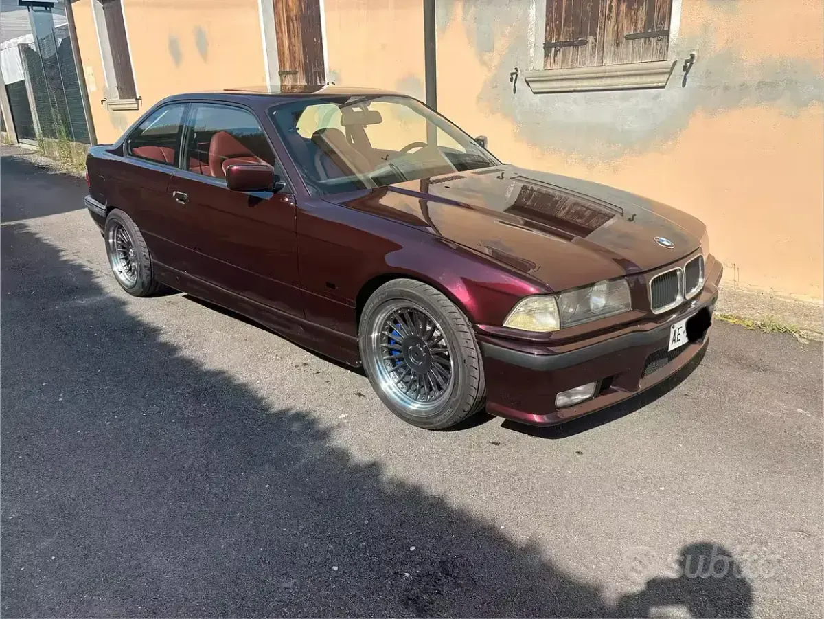 Usata BMW 320 1992 Rosso Coupé