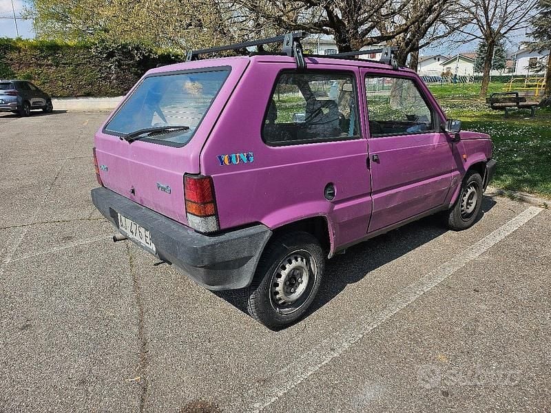 Usata Fiat Panda 1995 Rosso Utilitaria