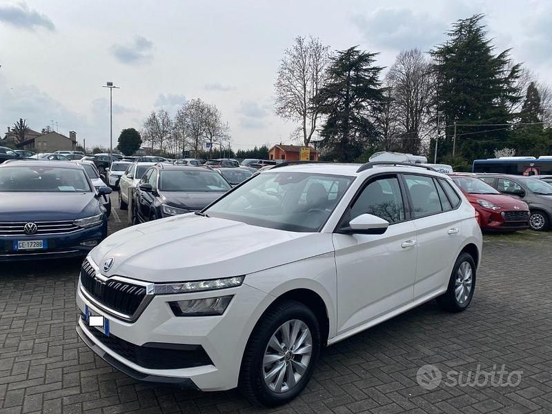 Usata Skoda Kamiq Ambition 110 CV (80 kW) 2022 Bianco SUV