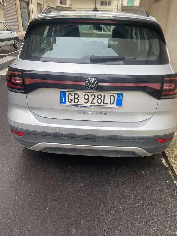Usata VW T-Cross Advance 95 CV (69 kW) 2020 Argento SUV