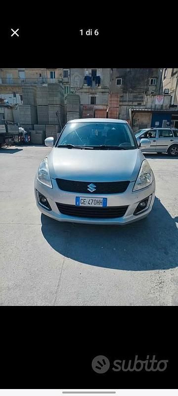 Begagnad Suzuki Swift 75 HK (55 kW) 2013 Grå Halvkombi