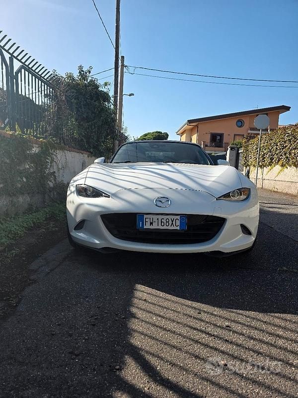 Bianco Usata 2019 Mazda MX5 Cabrio | 26.500 € (Ottimo prezzo) - Immagine 1/4