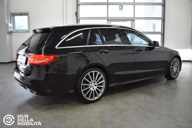 Usata Mercedes C250 Premium 204 CV (150 kW) 2016 Nero Station wagon