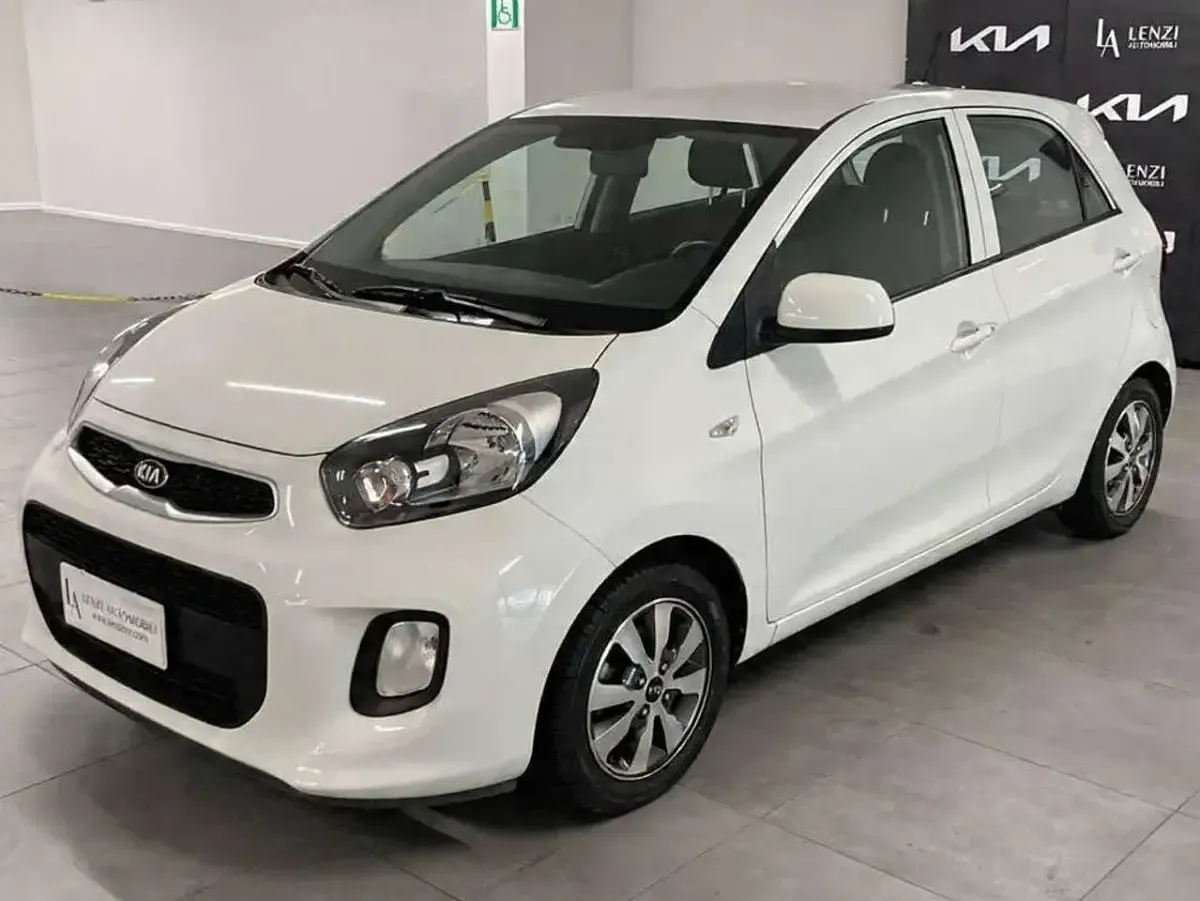 Usata Kia Picanto Active 65 CV (47 kW) 2016 Bianco Utilitaria