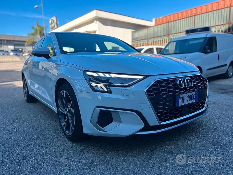 Usata Audi A3 Business 150 CV (110 kW) 2021 Bianco Berlina