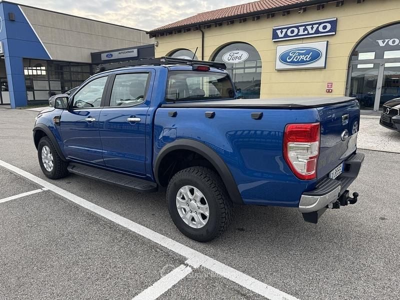 Usata Ford Ranger XLT 170 CV (125 kW) 2022 Blu Pick-up