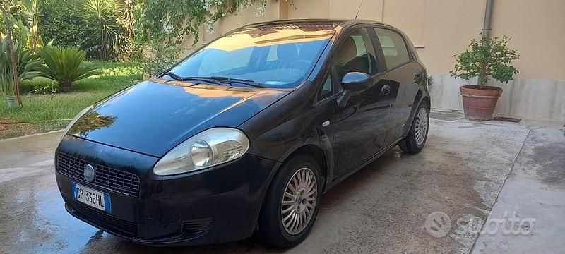 Usata Fiat Grande Punto 2006 Nero Utilitaria
