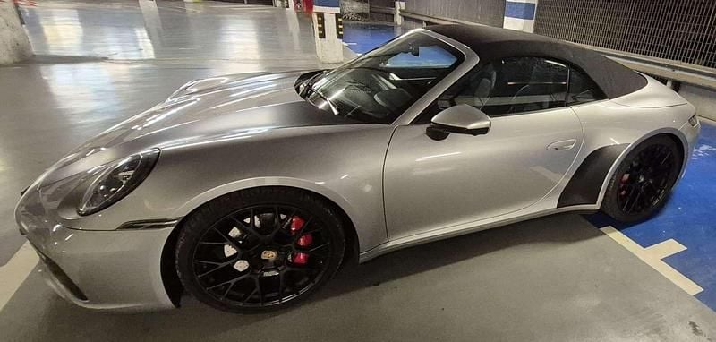 Usata Porsche 911 Carrera 4S Cabriolet 450 CV (330 kW) 2019 Argento Cabrio
