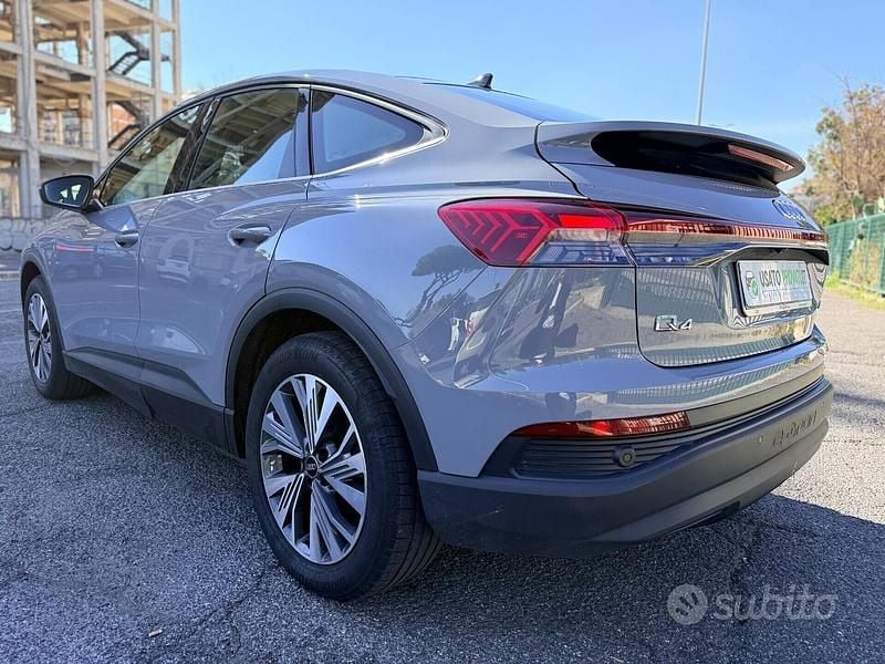 Usata Audi Q4 Sportback e-tron Advanced Plus 125 kW (170 CV) 2022 Grigio SUV