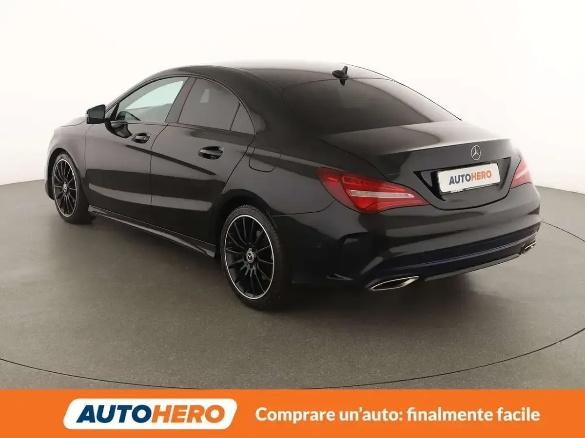 Usata Mercedes CLA220 AMG line 177 CV (130 kW) 2018 Nero Coupé