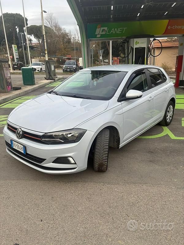Usata VW Polo 80 CV (58 kW) 2018 Bianco Berlina