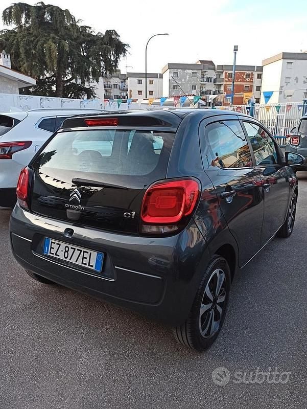 Usata Citroën C1 Shine 69 CV (50 kW) 2015 Grigio Utilitaria