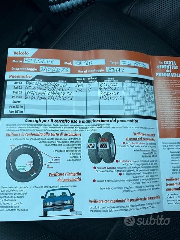 Usata Porsche Macan Turbo 400 CV (294 kW) 2016 Nero SUV