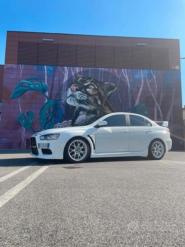 Usata Mitsubishi Lancer Evolution Edition 2011 Bianco Berlina