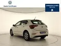 Usata VW Polo Life 90 CV (66 kW) 2023 Bianco Utilitaria