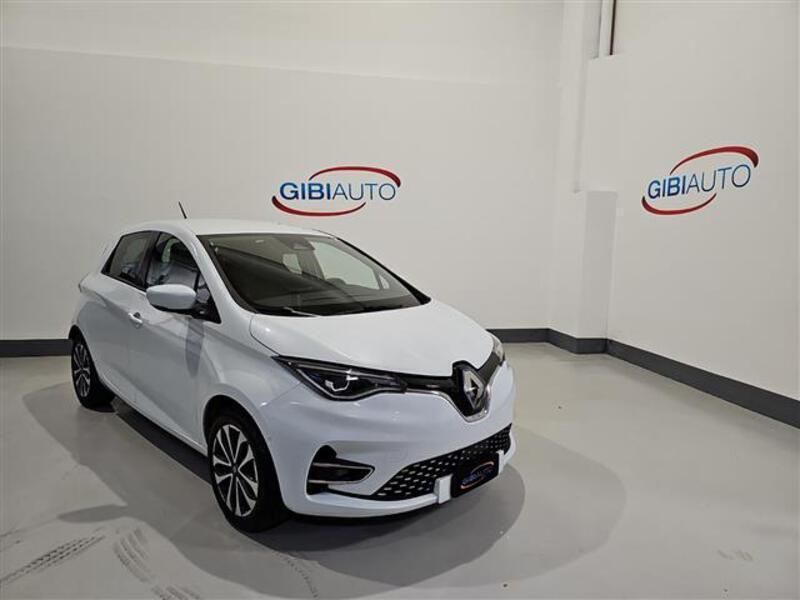 Usata Renault Zoe Intens 100 kW (136 CV) 2019 Bianco Utilitaria