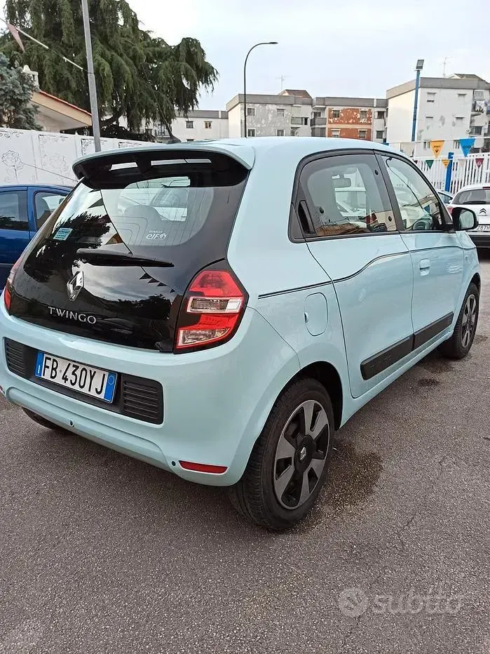 Usata Renault Twingo SE 69 CV (50 kW) 2016 Bluazzurro Utilitaria
