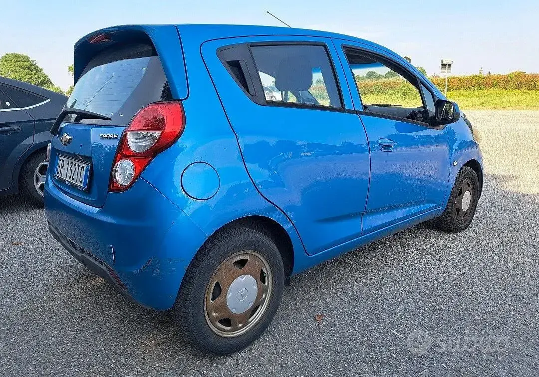 Usata Chevrolet Spark LT 68 CV (50 kW) 2014 Bluazzurro Utilitaria
