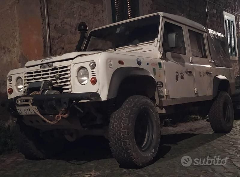 Usata Land Rover Defender 2001 Bianco SUV