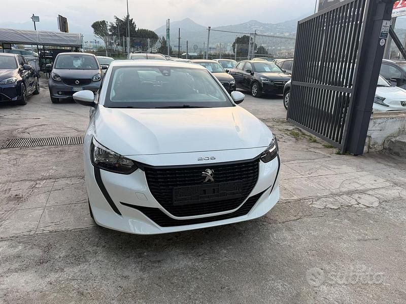 Usata Peugeot 208 Allure 101 CV (74 kW) 2021 Bianco Utilitaria