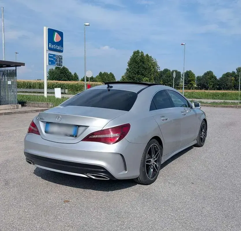 Usata Mercedes CLA200 Premium 136 CV (100 kW) 2016 Grigio Coupé