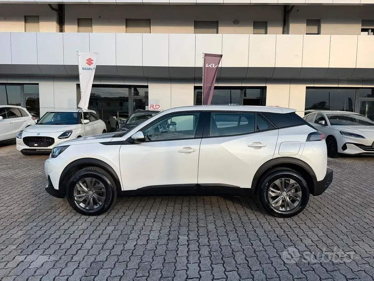 Usata Peugeot 2008 Active 131 CV (96 kW) 2021 Bianco SUV