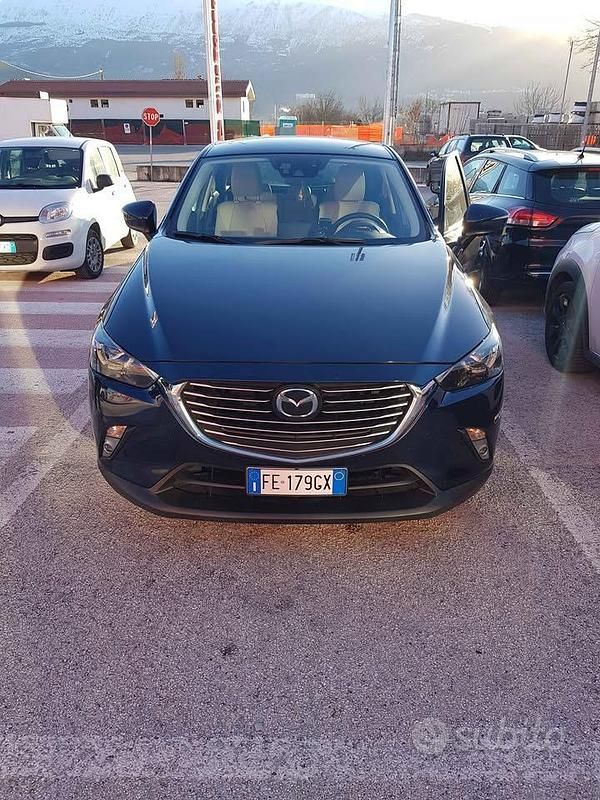 Usata Mazda CX-3 Exceed 105 CV (77 kW) 2016 Blu SUV