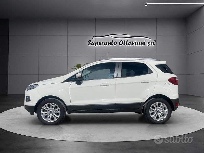 Usata Ford Ecosport Titanium 95 CV (69 kW) 2017 Bianco SUV