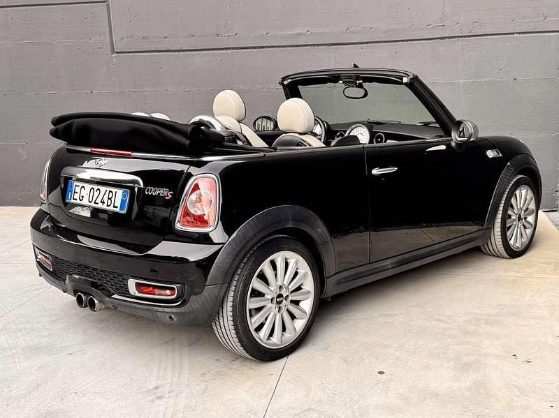 Usata Mini Cooper S Cabriolet 184 CV (135 kW) 2010 Nero Cabrio