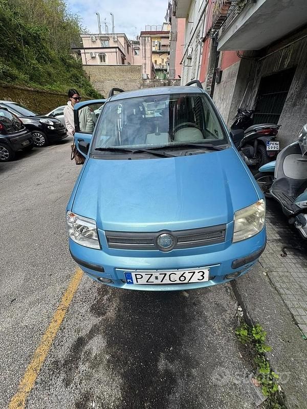 Usata Fiat Panda 2004 Blu Utilitaria
