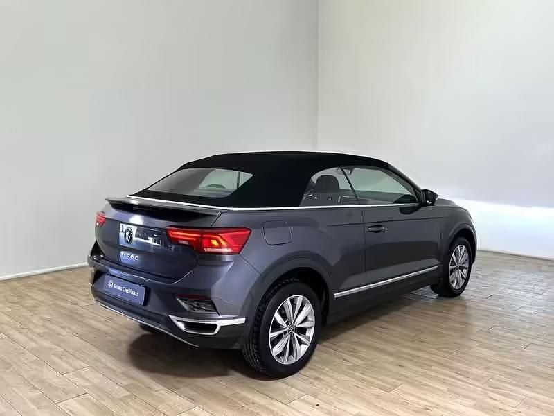 Begagnad VW T-Roc Cabriolet Style 110 HK (80 kW) 2022 Grå Cab