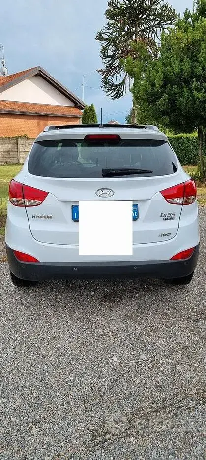 Usata Hyundai ix35 136 CV (100 kW) 2010 Bianco SUV