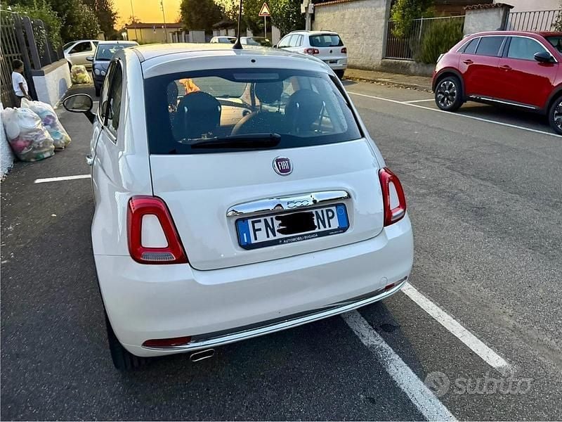Usata Fiat 500 69 CV (50 kW) 2018 Bianco Utilitaria