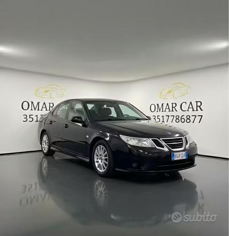 Usata Saab 9-3 150 CV (110 kW) 2008 Blu Berlina