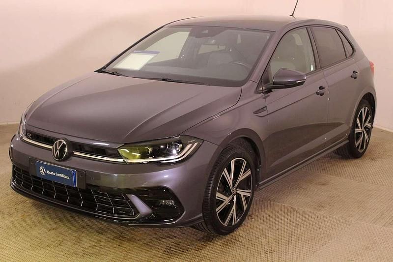 Usata VW Polo R-line 95 CV (69 kW) 2022 Grigio Berlina