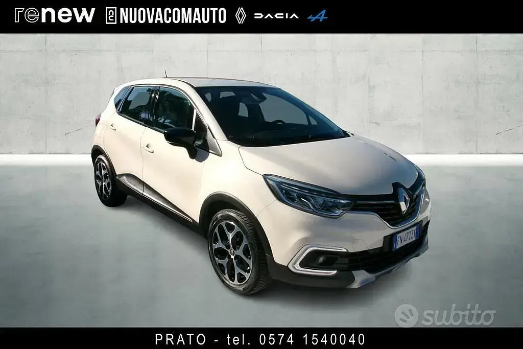 Usata Renault Captur Intens 110 CV (80 kW) 2018 Bianco avorio SUV